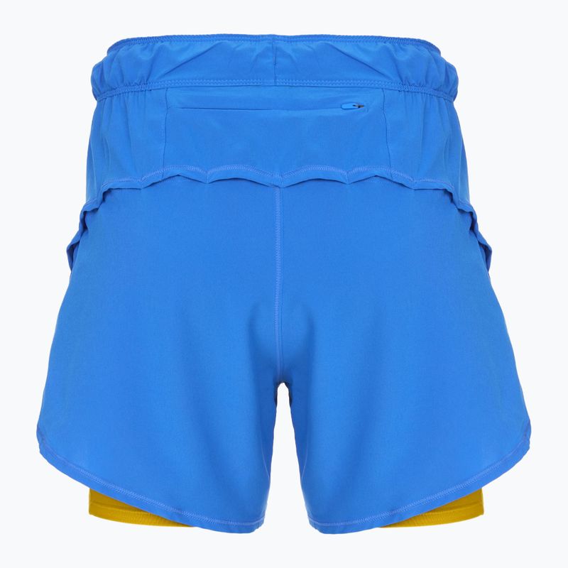 Dámske bežecké šortky Brooks Chaser 5" 2-In-1 bluetiful/golden hour 2