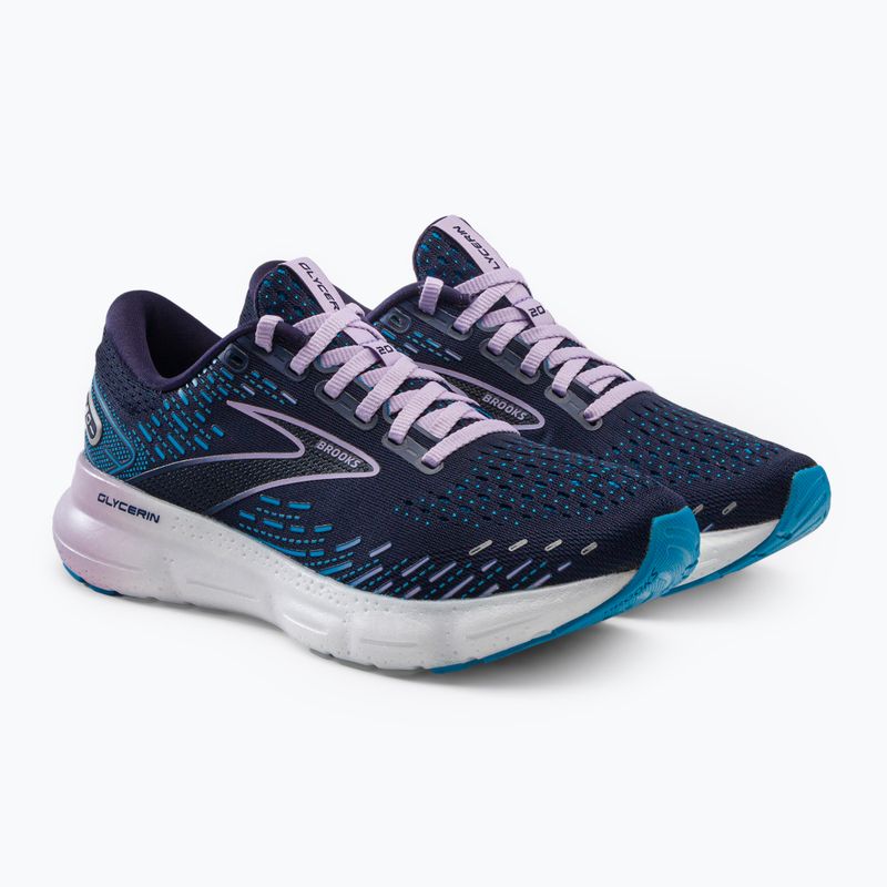 Dámska bežecká obuv Brooks Glycerin 2 tmavomodro-modrá 123691B499 5
