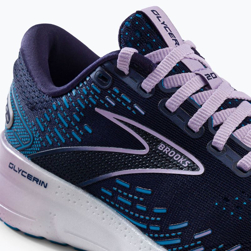 Dámska bežecká obuv Brooks Glycerin 2 tmavomodro-modrá 123691B499 8
