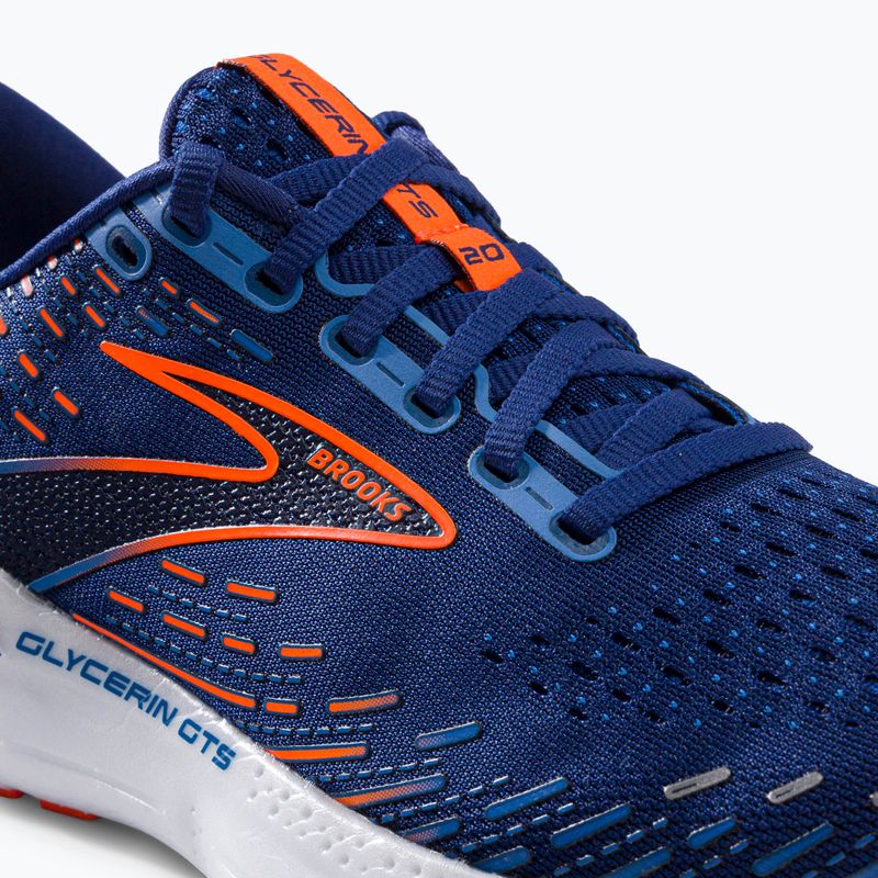 Pánska bežecká obuv Brooks Glycerin GTS 2 tmavomodrá 113831D444 8