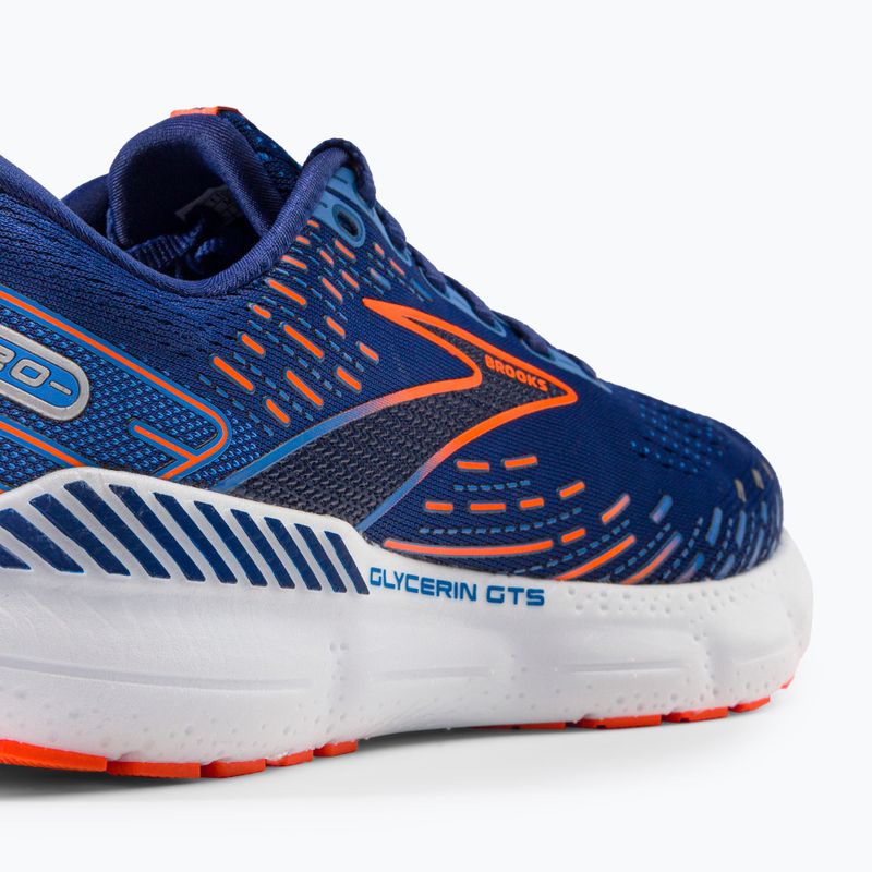 Pánska bežecká obuv Brooks Glycerin GTS 2 tmavomodrá 113831D444 9