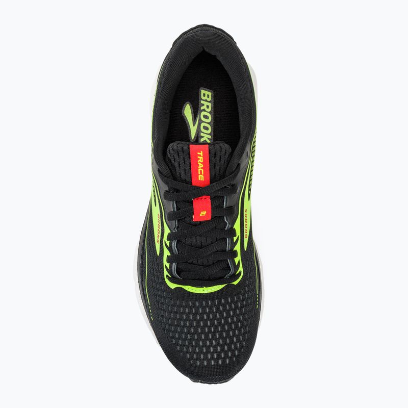 Brooks Trace 2 pánska bežecká obuv black/primer grey/nightlife 5