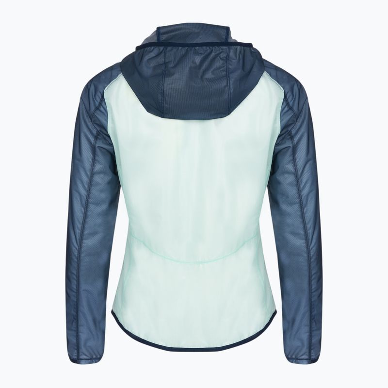 Dámska bežecká bunda Brooks All Altitude ice blue multi 2