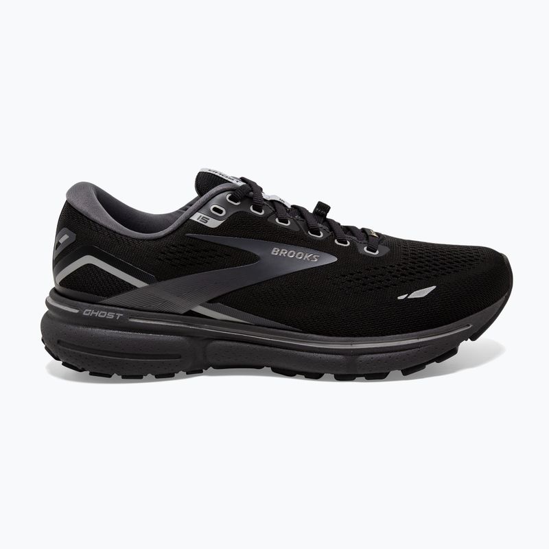 Brooks Ghost 15 GTX pánska bežecká obuv black/blackened pearl/alloy 12