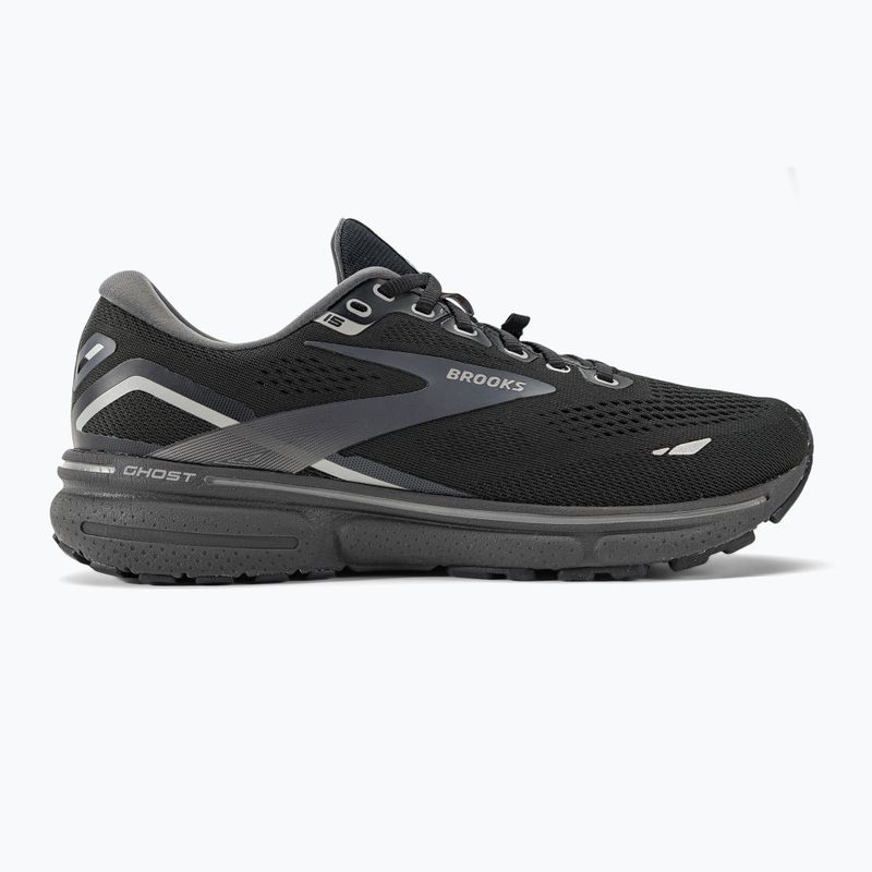 Brooks Ghost 15 GTX pánska bežecká obuv black/blackened pearl/alloy 2