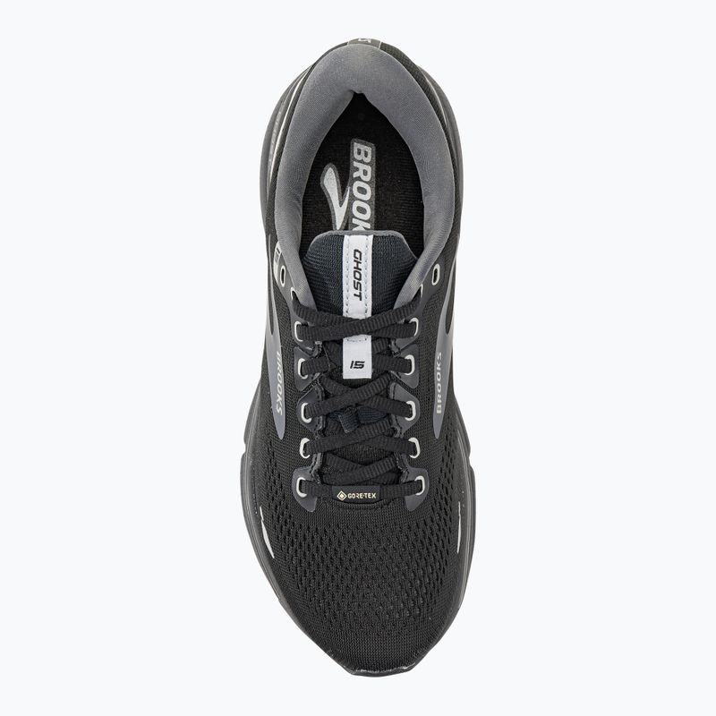 Brooks Ghost 15 GTX pánska bežecká obuv black/blackened pearl/alloy 6