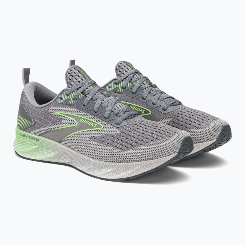 Brooks Levitate 6 pánska bežecká obuv sivá 1103951D312 4