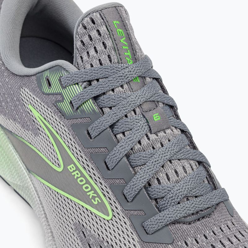 Brooks Levitate 6 pánska bežecká obuv sivá 1103951D312 8