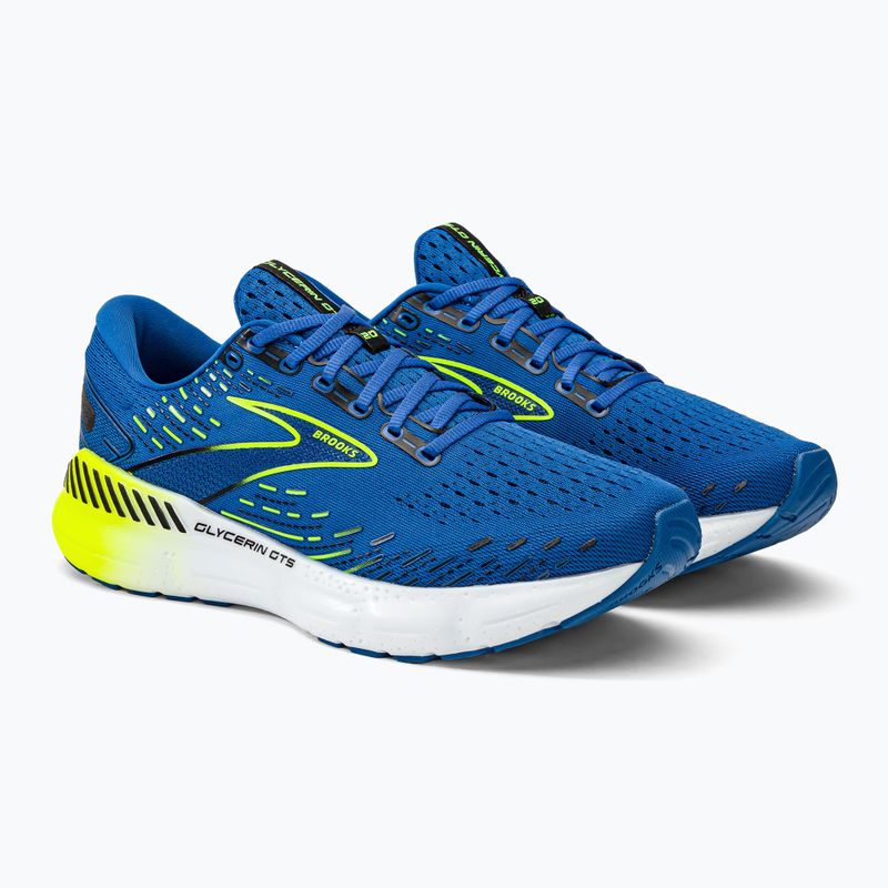 Pánska bežecká obuv Brooks Glycerin GTS 20 blue 1103831D482 4