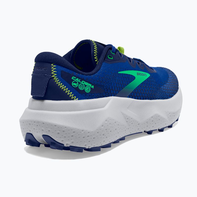 Brooks Caldera 6 pánska bežecká obuv blue/surf the web/green 4