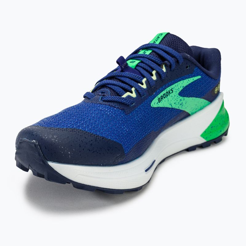 Brooks Catamount 2 pánska bežecká obuv navy/yucca/pink 7