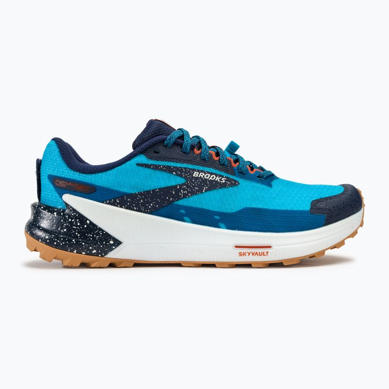 Brooks Catamount 2 pánska bežecká obuv peacoat/atomic blue/roobios 2