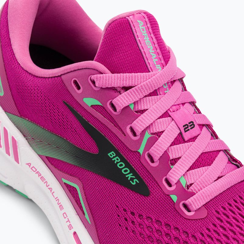 Dámska bežecká obuv Brooks Adrenaline GTS 23 pink/festival fuchsia/black 8