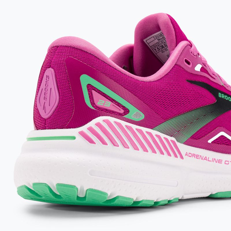 Dámska bežecká obuv Brooks Adrenaline GTS 23 pink/festival fuchsia/black 9