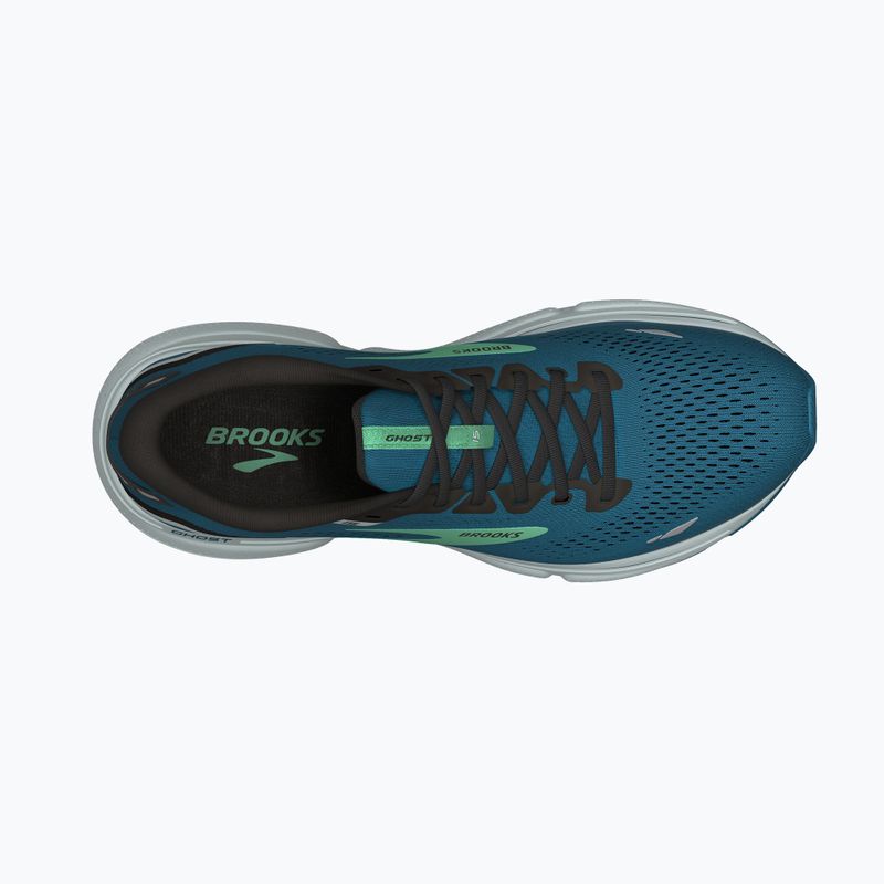 Brooks Ghost 15 pánska bežecká obuv morrocan blue/black/spring bud 15