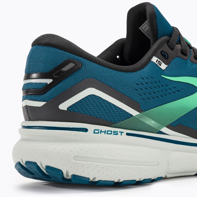 Brooks Ghost 15 pánska bežecká obuv morrocan blue/black/spring bud 9