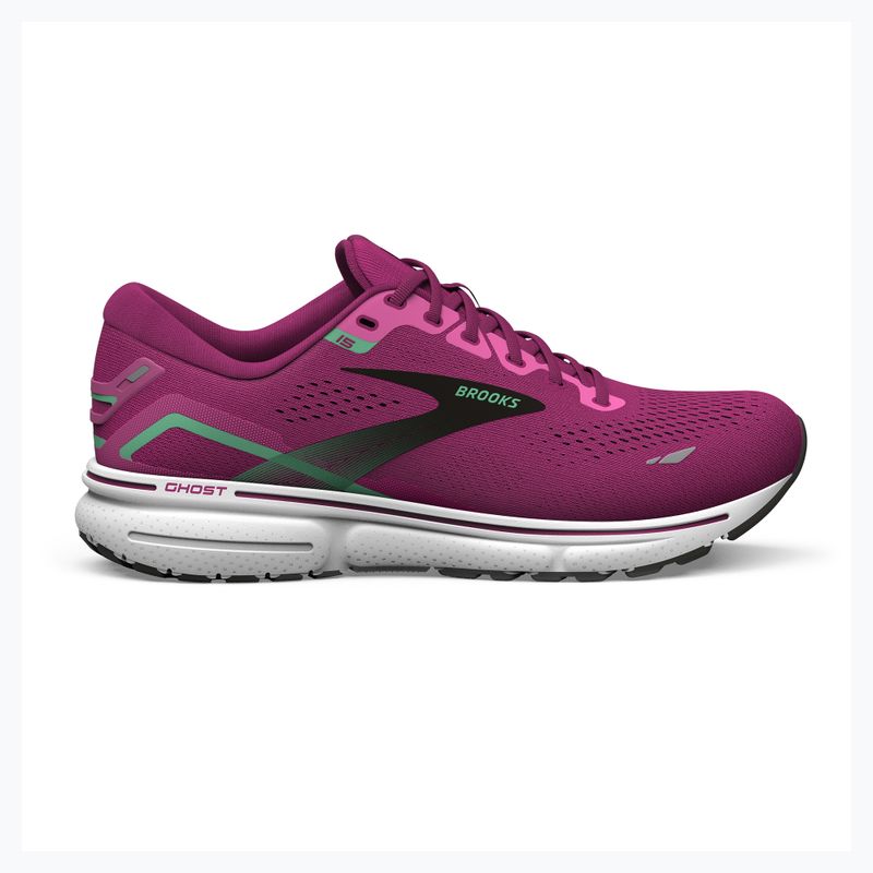 Brooks Ghost 15 dámska bežecká obuv pink/festival fuchsia/black 12