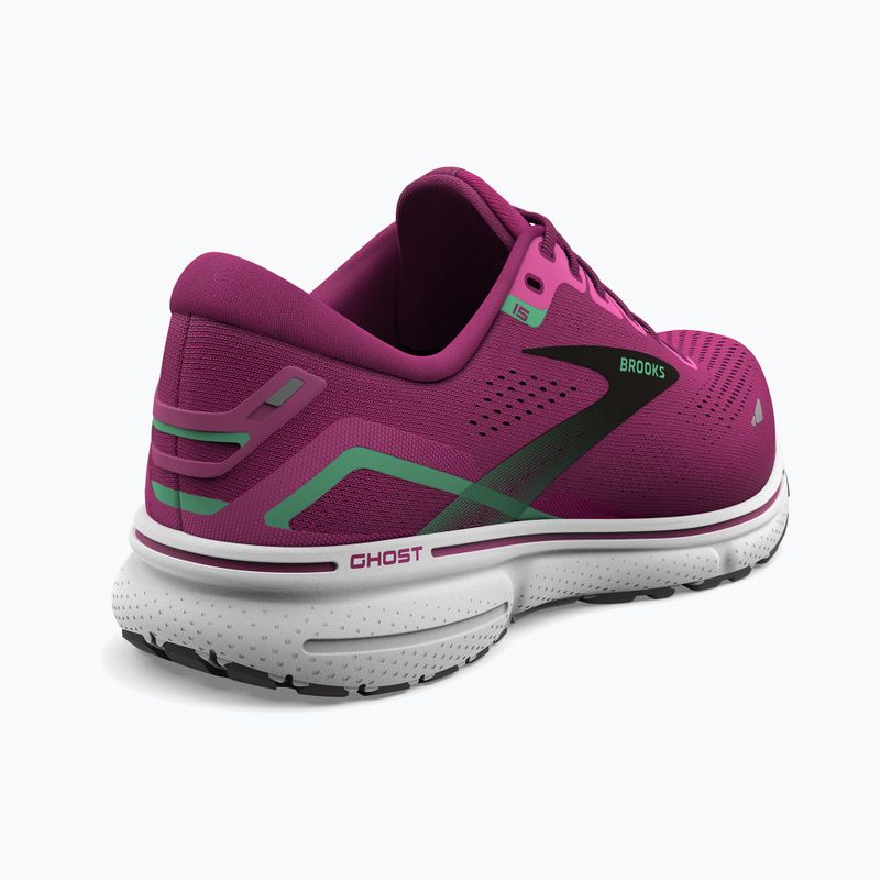 Brooks Ghost 15 dámska bežecká obuv pink/festival fuchsia/black 16