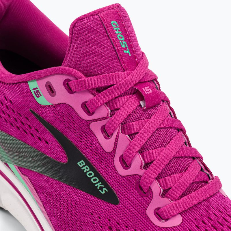 Brooks Ghost 15 dámska bežecká obuv pink/festival fuchsia/black 8