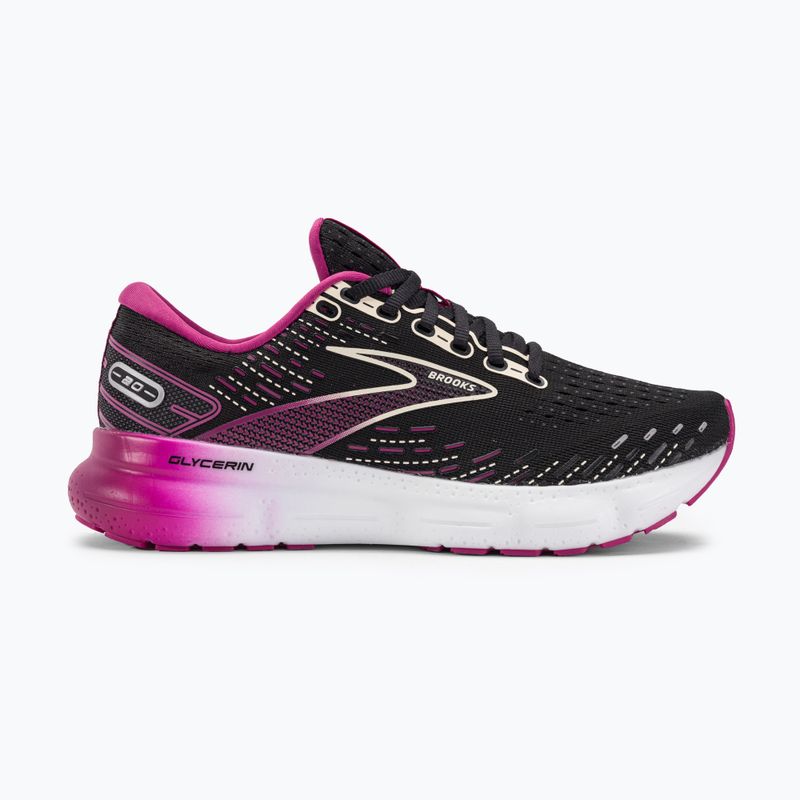 Dámska bežecká obuv Brooks Glycerin 20 black/fuchsia/linen 2