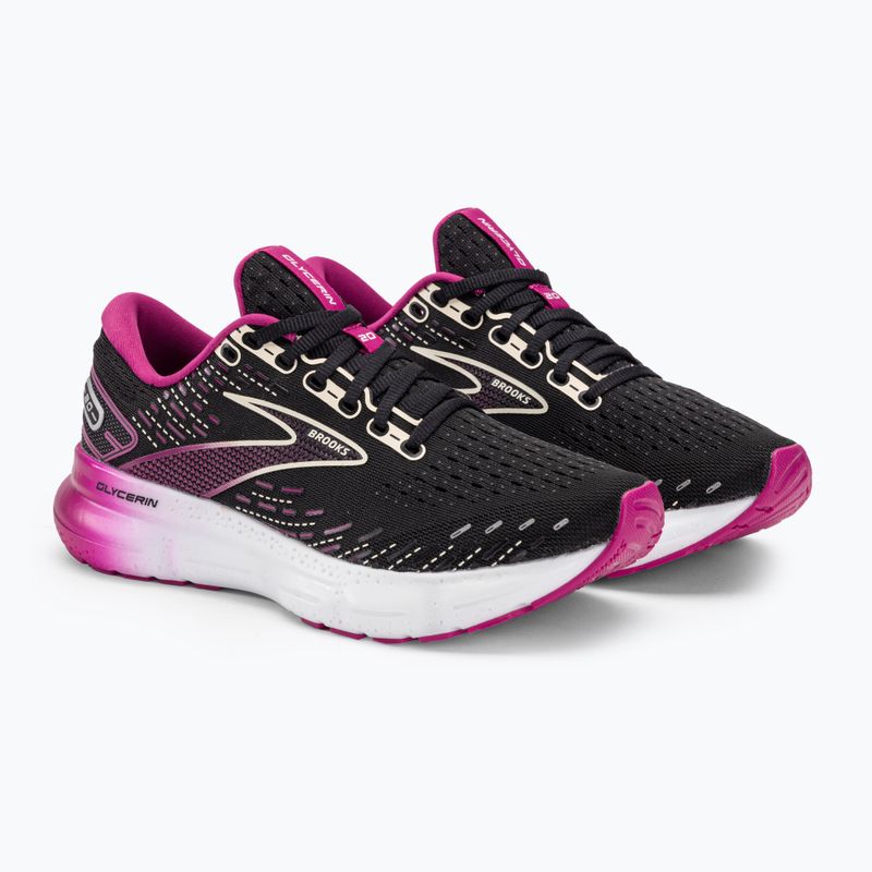 Dámska bežecká obuv Brooks Glycerin 20 black/fuchsia/linen 6