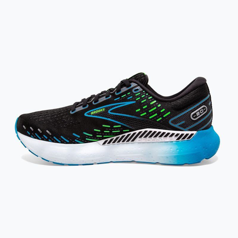 Brooks Glycerin GTS 20 pánska bežecká obuv black/hawaiian ocean/green 13