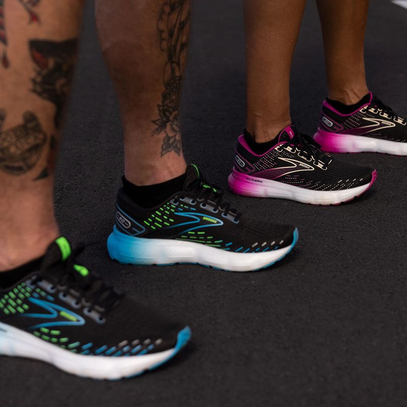 Dámska bežecká obuv Brooks Glycerin GTS 20 black/fuchsia/linen 4
