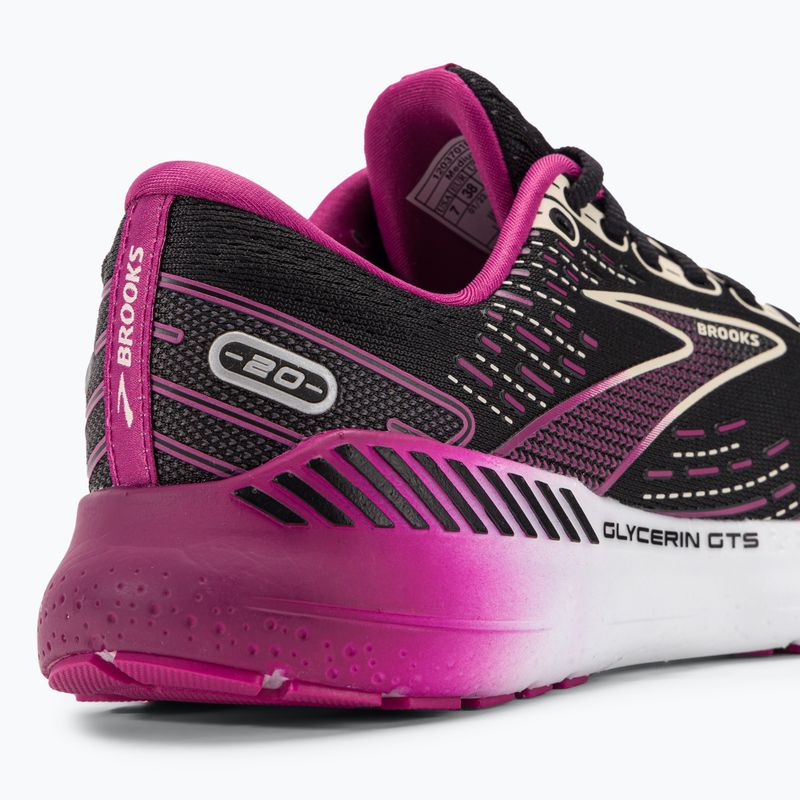 Dámska bežecká obuv Brooks Glycerin GTS 20 black/fuchsia/linen 11