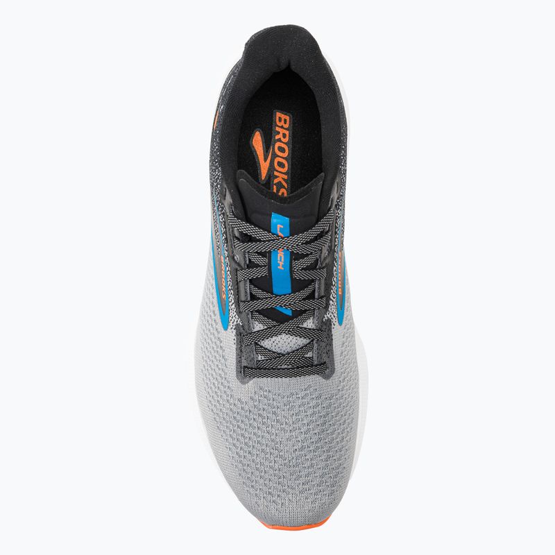 Brooks Launch 10 pánska bežecká obuv black/atomic blue/scarlet ibis 7