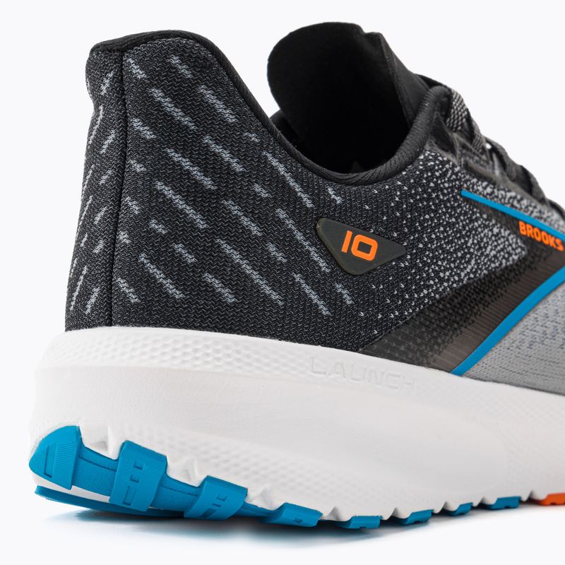 Brooks Launch 10 pánska bežecká obuv black/atomic blue/scarlet ibis 10