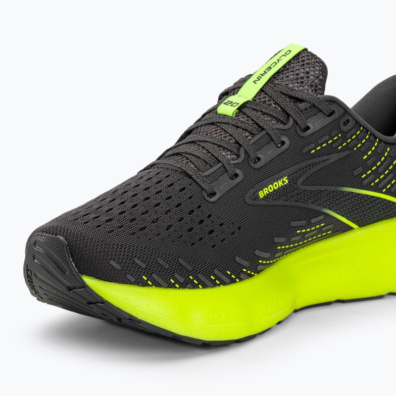 Brooks Glycerin 20 pánska bežecká obuv black/blackened pear/white 7