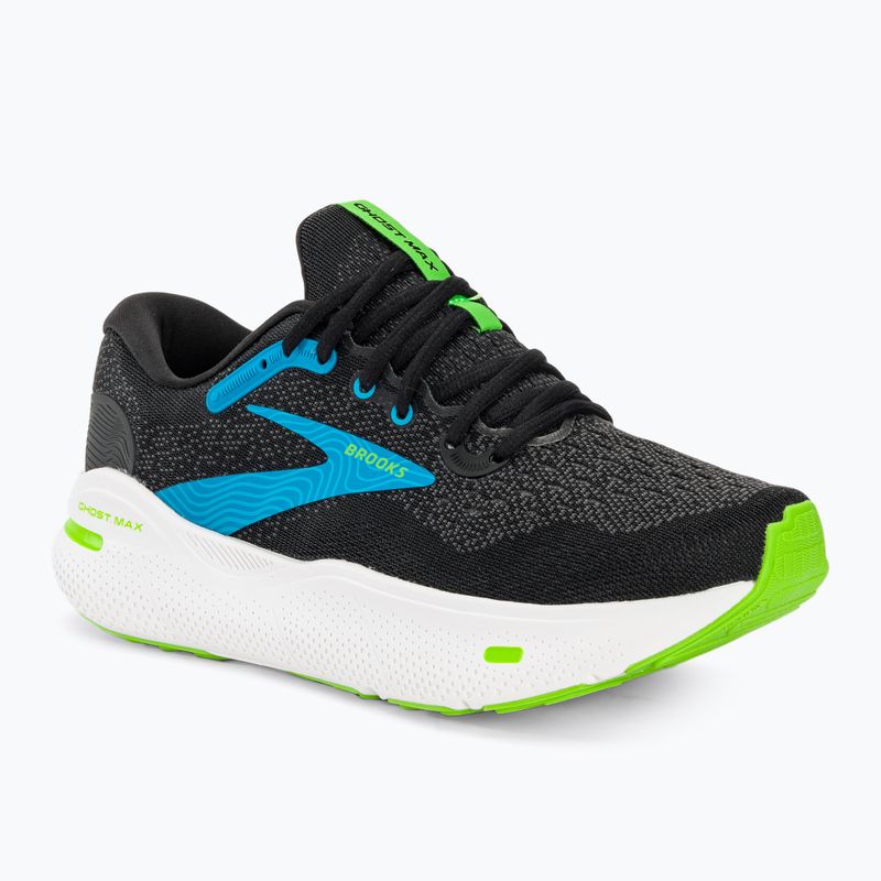 Pánska bežecká obuv Brooks Ghost Max black/atomic blue/jasmine
