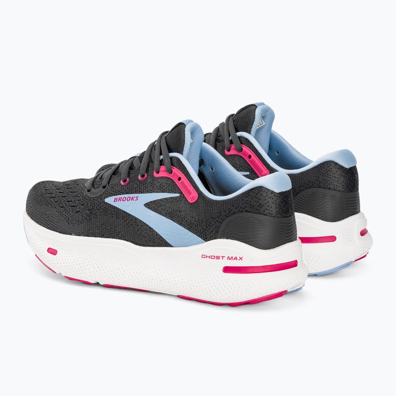 Dámske bežecké topánky Brooks Ghost Max ebony/open air/lilac rose 4