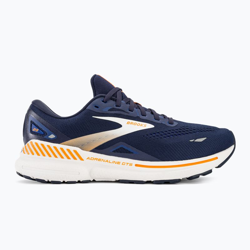 Pánska bežecká obuv Brooks Adrenaline GTS 23 peacoat/ultramarine/orange 3
