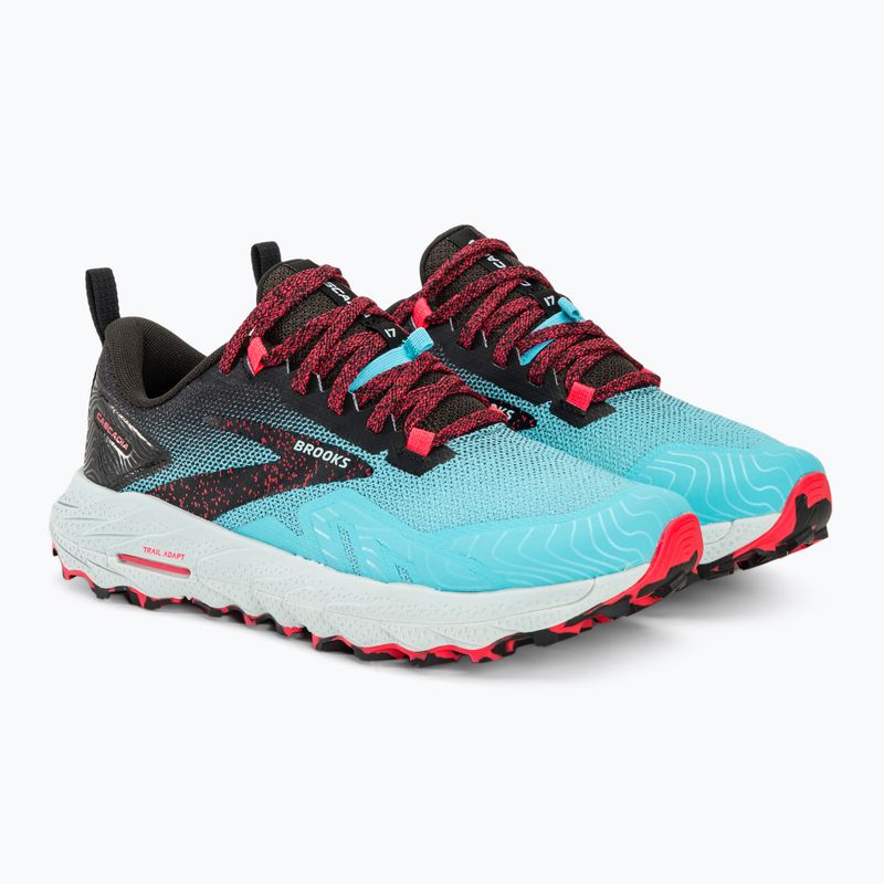 Dámska bežecká obuv Brooks Cascadia 17 bluefish/black/diva pink 5