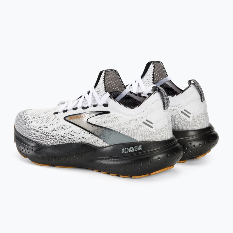 Pánska bežecká obuv Brooks Glycerin StealthFit 21 white/grey/black 4