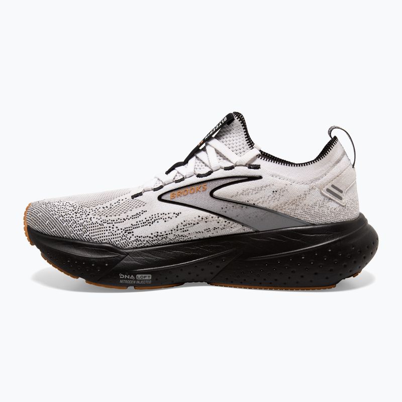 Pánska bežecká obuv Brooks Glycerin StealthFit 21 white/grey/black 9