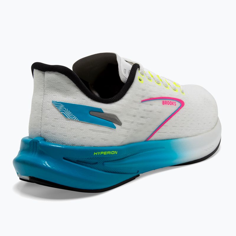 Pánska bežecká obuv Brooks Hyperion white/blue/pink 9