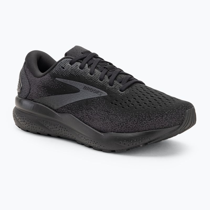 Pánska bežecká obuv Brooks Ghost 16 wide fit black/black/ebony