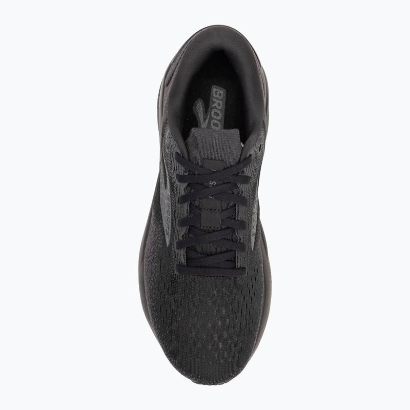 Pánska bežecká obuv Brooks Ghost 16 wide fit black/black/ebony 5