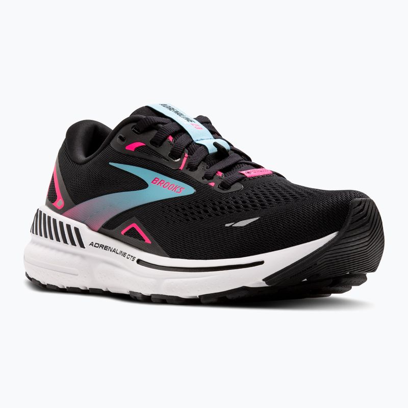 Dámska bežecká obuv Brooks Adrenaline GTS 23 GTX black/knockout pink/aqua 8