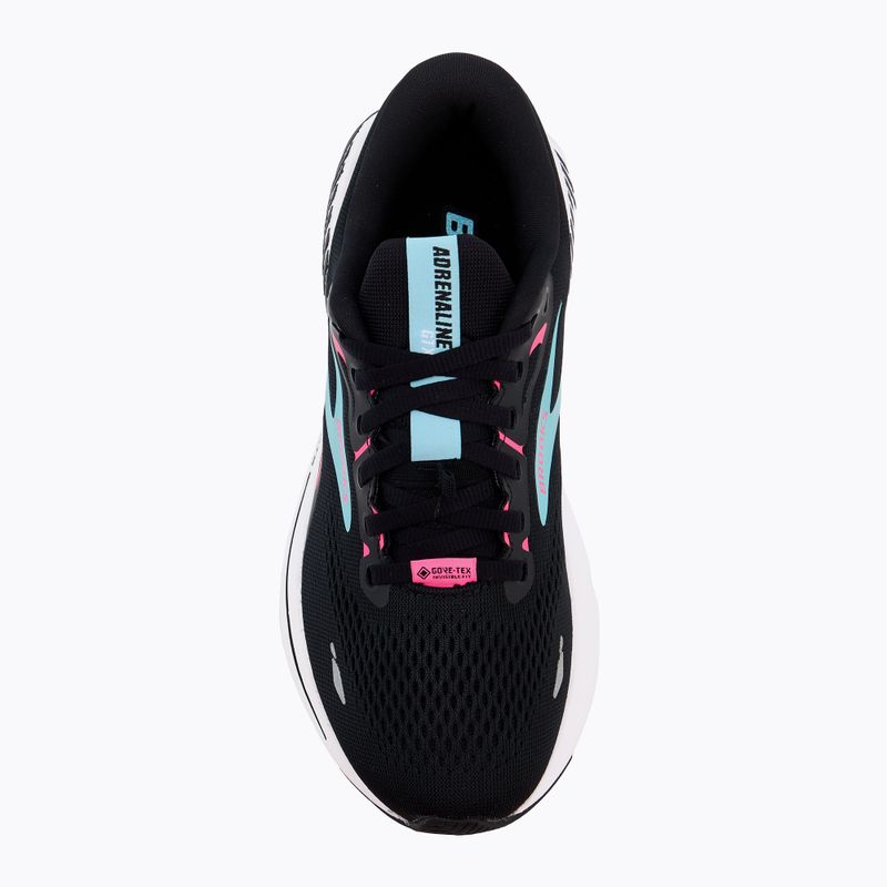 Dámska bežecká obuv Brooks Adrenaline GTS 23 GTX black/knockout pink/aqua 5