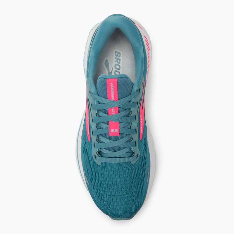 Dámska bežecká obuv Brooks Adrenaline GTS 23 storm blue/pink/aqua 5