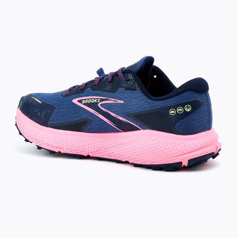 Dámska bežecká obuv Brooks Divide 5 GTX grey blue/pink/lime 3