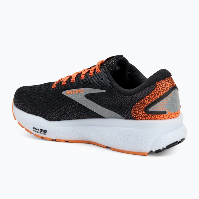 Dámska bežecká obuv Brooks Ghost 16 black/orange/white 2