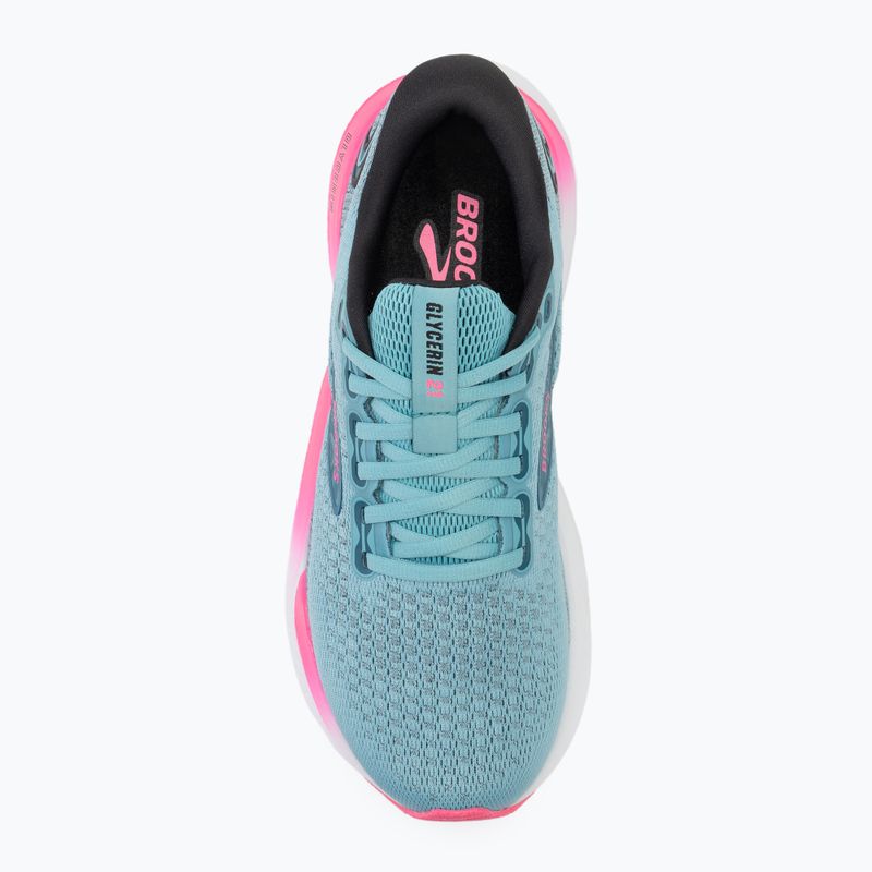 Dámska bežecká obuv Brooks Glycerin 21 moroccan blue/aqua/pink 5