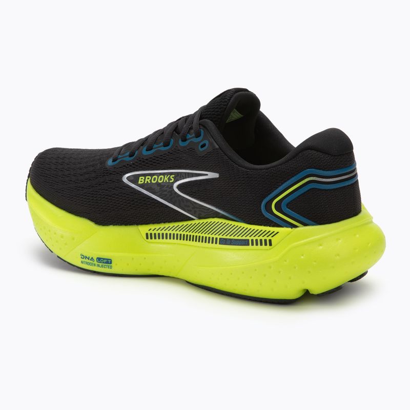 Pánska bežecká obuv Brooks Glycerin GTS 21 black/blue/nightlife 3