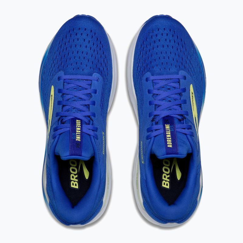 Pánske bežecké topánky Brooks Adrenaline GTS 24 cobalt/neo yellow/peacoat 12