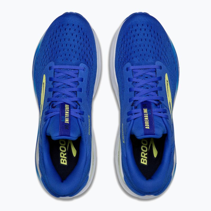 Pánske bežecké topánky Brooks Adrenaline GTS 24 wide fit cobalt/neo yellow/peacoat 12