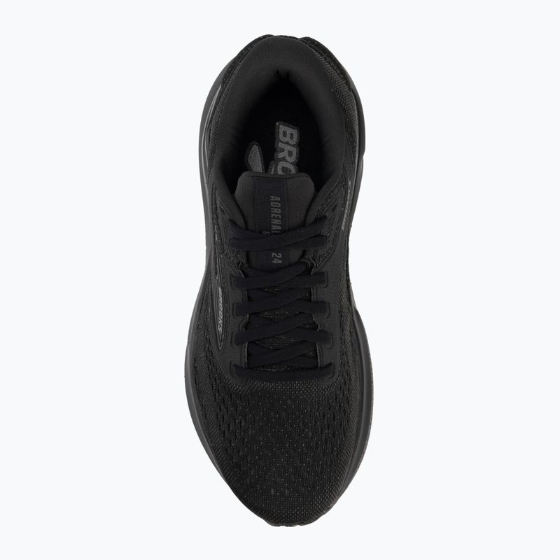 Dámske bežecké topánky Brooks Adrenaline GTS 24 black/black/ebony 5